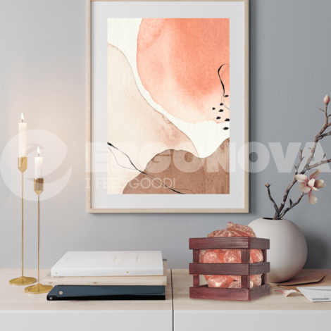 Соляная лампа Ergonova Himalay FirePlace (Очаг Камин)